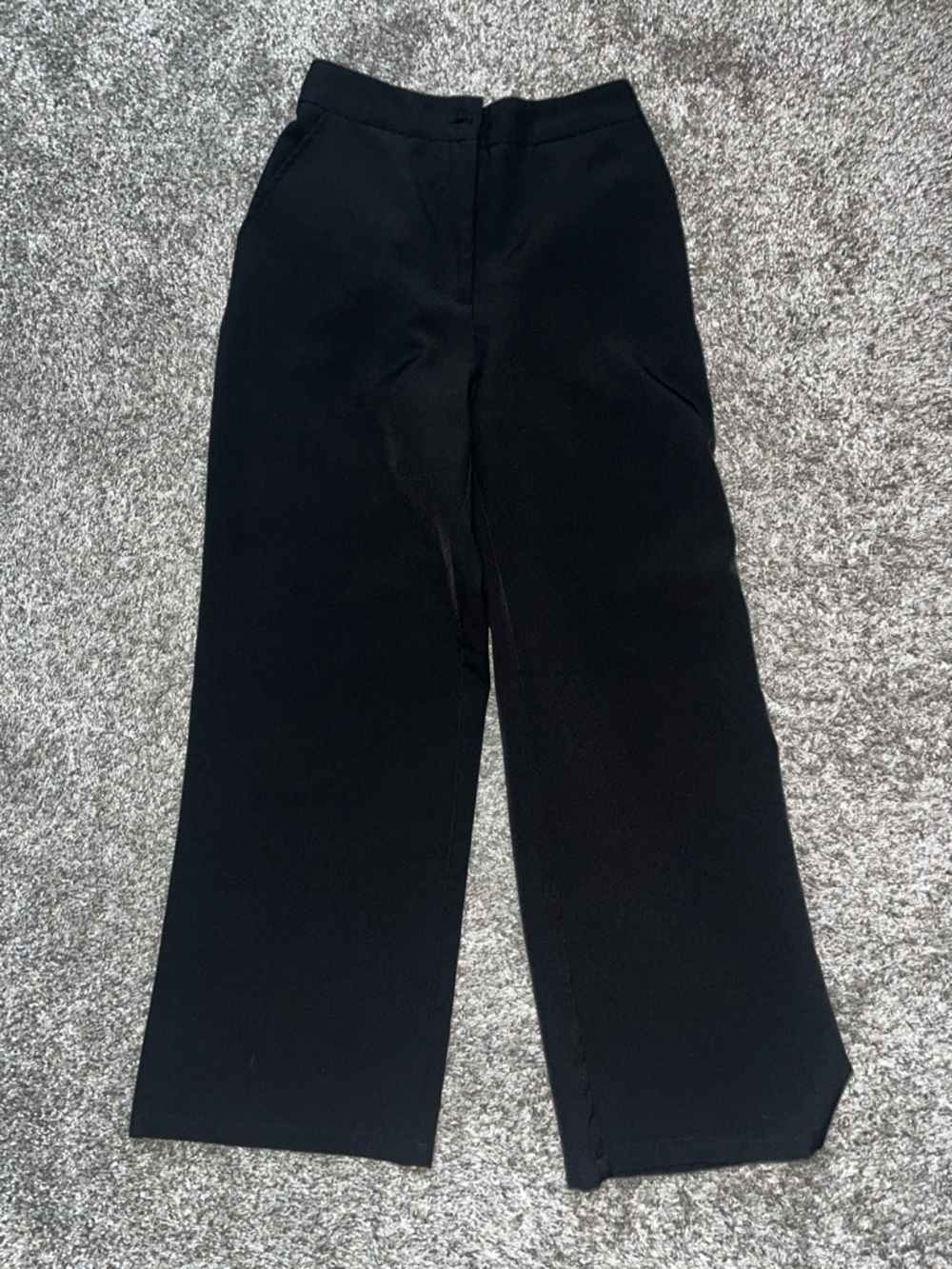 Sincerely Jules Men's Black Dress Pants - Tailored Straight Leg